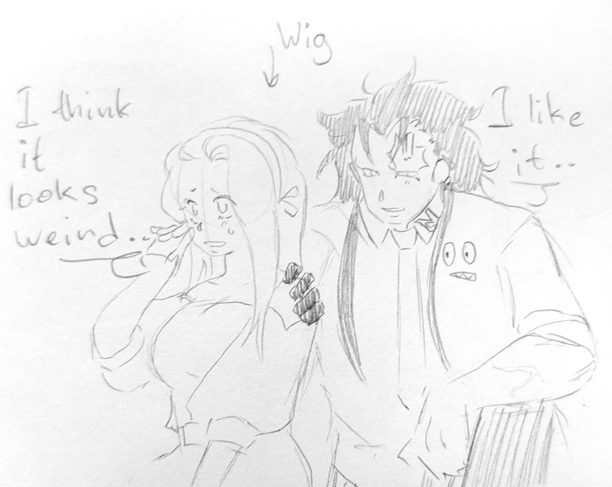 Uliyna201's tweet photo. swap AU Juiz and Victor, my sweet angels
I absolutely had to draw Juice in the auction payment, like Fuuko. #undeadunluck https://t.co/VxRTR1RbTN