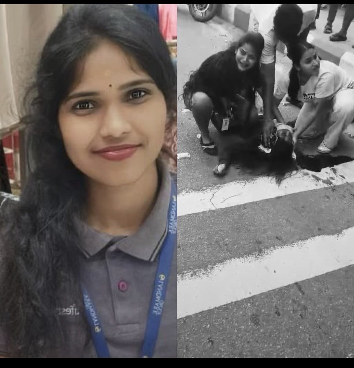 ashuvemulapalli's tweet photo. జనసేన పార్టీ ఎంపీ .. లింగమనేని రమేష్ కుమారుడు సంజుష్ .. రోడ్డు డ్రైవింగ్ చేస్తున్న కారు ప్రమాదంలో భారతి ముఖి అనే యువతి చనిపోయింది .. 

ఇనార్బిట్ మాల్ ఎదురుగా రోడ్డు క్రాస్ చేస్తున్న భారతి ముఖిని సంజుష్ కారు ఢీకొట్టింది .. భారతి ఇనార్బిట్ మాల్ లో లైఫ్ స్టైల్ లో పని చేస్తూ లంచ్ కోసం ఐటీసీ కోహినూర్ హోటల్ పక్క రోడ్డు లో ఉండే ఫుడ్ స్టాల్స్ కి వచ్చి తిరిగి వెళ్తుండగా ఈ ప్రమాదం .. తీవ్రగాయాలైన భారతిని .. అదే కారులో అపోలో హాస్పిటల్ కి తీసుకెళ్లినప్పటికీ ఆమె ప్రాణాలు కోల్పోయింది .. 

ప్రస్తుతం సంజుష్ పై మాదాపూర్ పోలీసులు కేసు నమోదు చేసి స్టేషన్ బెయిల్ ఇచ్చి పంపారు .. ప్రమాదానికి కారణమైన కారు లింగమనేని రమేష్ యాక్సిడెంట్ చేసినపుడు నడిపిన కారు Aston Martin DBX  ఖరీదు ఐదున్నర కోట్లు

ఇంత ఖరీదైన కారులో సొంతంగా డ్రైవ్ చేస్తూ వచ్చి యువతి ప్రాణం పోవడానికి కారణం అయ్యాడు లింగమనేని సంజుష్ 

అయితే ఘటన ఆదివారం జరిగితే ఇవాళ్టి వరకు విషయం బయటకు రాకపోవడం .. ఇపుడు సోషల్ మీడియాలో వివాదం అవుతోంది