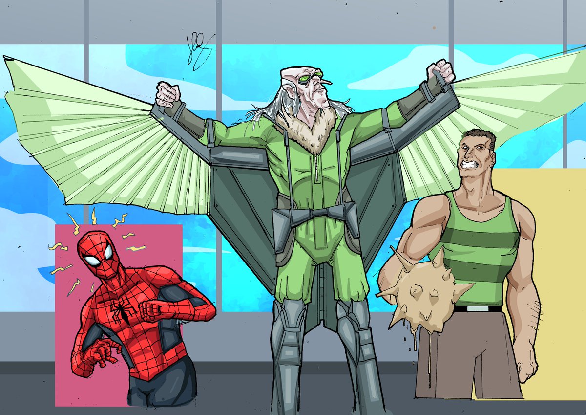 Drawi_guimaraes's tweet photo. Spider-man villains
#spiderman https://t.co/wGD4mC0gRV