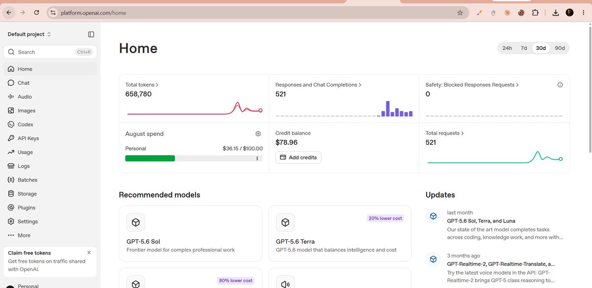 felipepulfer_'s tweet photo. bro just look at the ammount of slop in Google Cloud dashboard vs Openai holy sh https://t.co/WsncYSGWvP