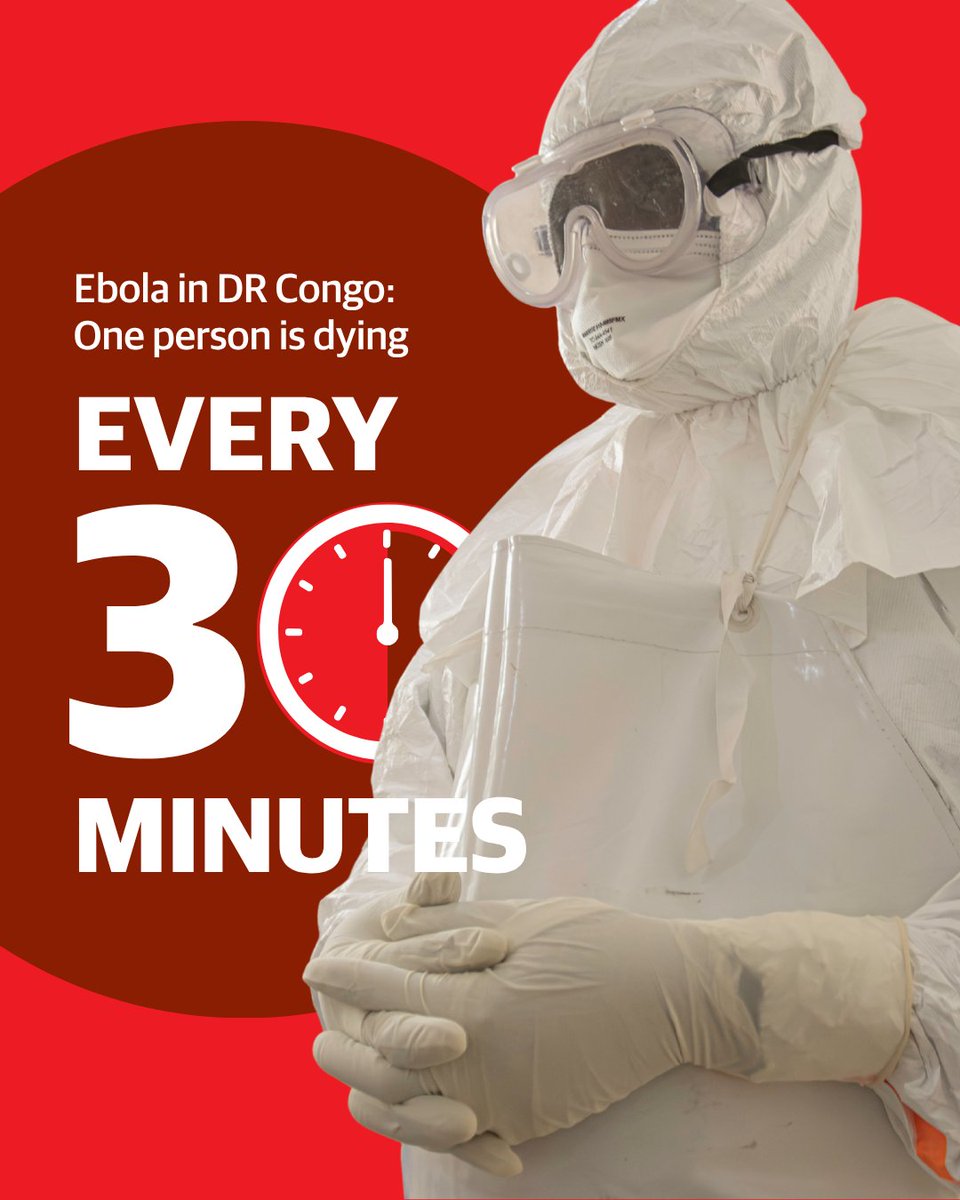 MedairInt's tweet photo. #Ebola in DR Congo is the fastest-growing outbreak on record &amp; on track to become the deadliest according to WHO.
More than 2,000 people have already died – the current death rate is 1 person every 30 minutes.
Medair is treating patients &amp; helping communities contain the outbreak https://t.co/sYhrsYWRaP