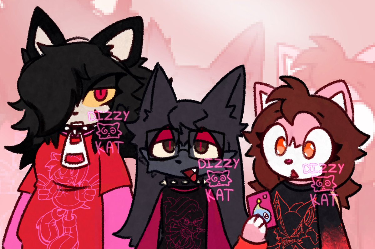 FunfettiKatz's tweet photo. Triple Baka..? #sonicoc https://t.co/XrC2lp7IzK