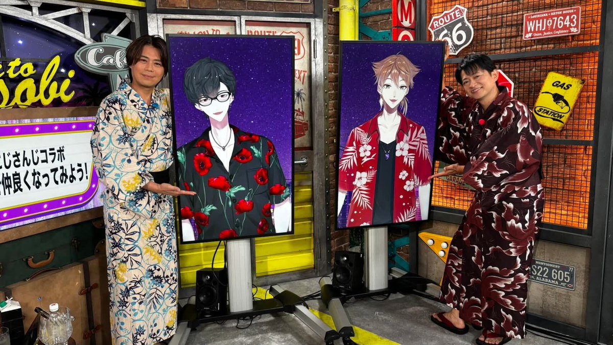 kakeru_yumeoi's tweet photo. ポスト遅れてしまってすみません！！！
声優と夜遊びありがとうございましたァ！！
浴衣姿のお二方、余りにも素敵だったな……
ガクさんと一緒に出演できて超楽しかったです！
次は是非ゲームリベンジを！！！ https://t.co/m3wfYKlZIu