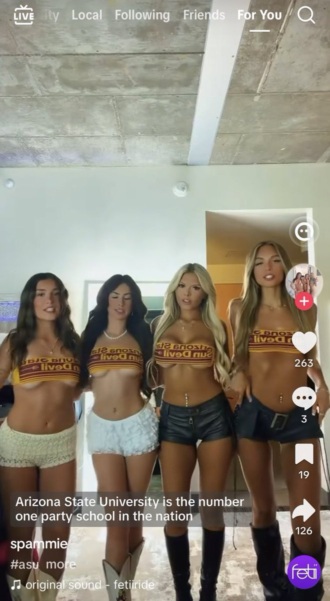 teddy2steps's tweet photo. If I had gone to ASU I would’ve contracted aids no doubt about it https://t.co/8AXSt0rSxQ