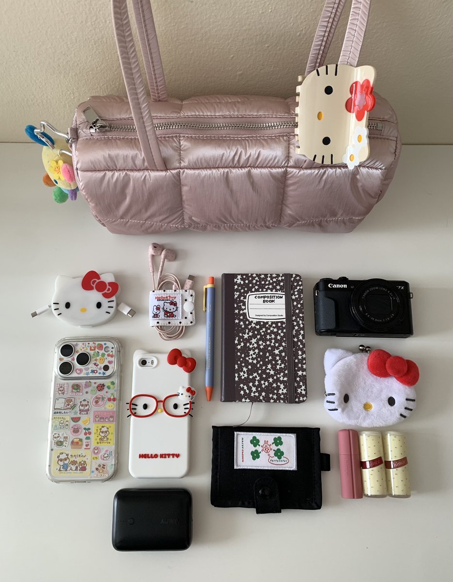 marauisxx's tweet photo. What’s in my bag 👨🏻‍🌾💭 https://t.co/q7o6HTySrt