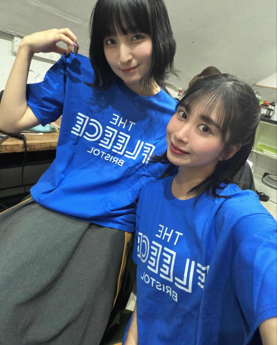 CANMAI_GANG's tweet photo. Bristolのライブ会場Tシャツ👕🩵 https://t.co/wbJDWsbe6k