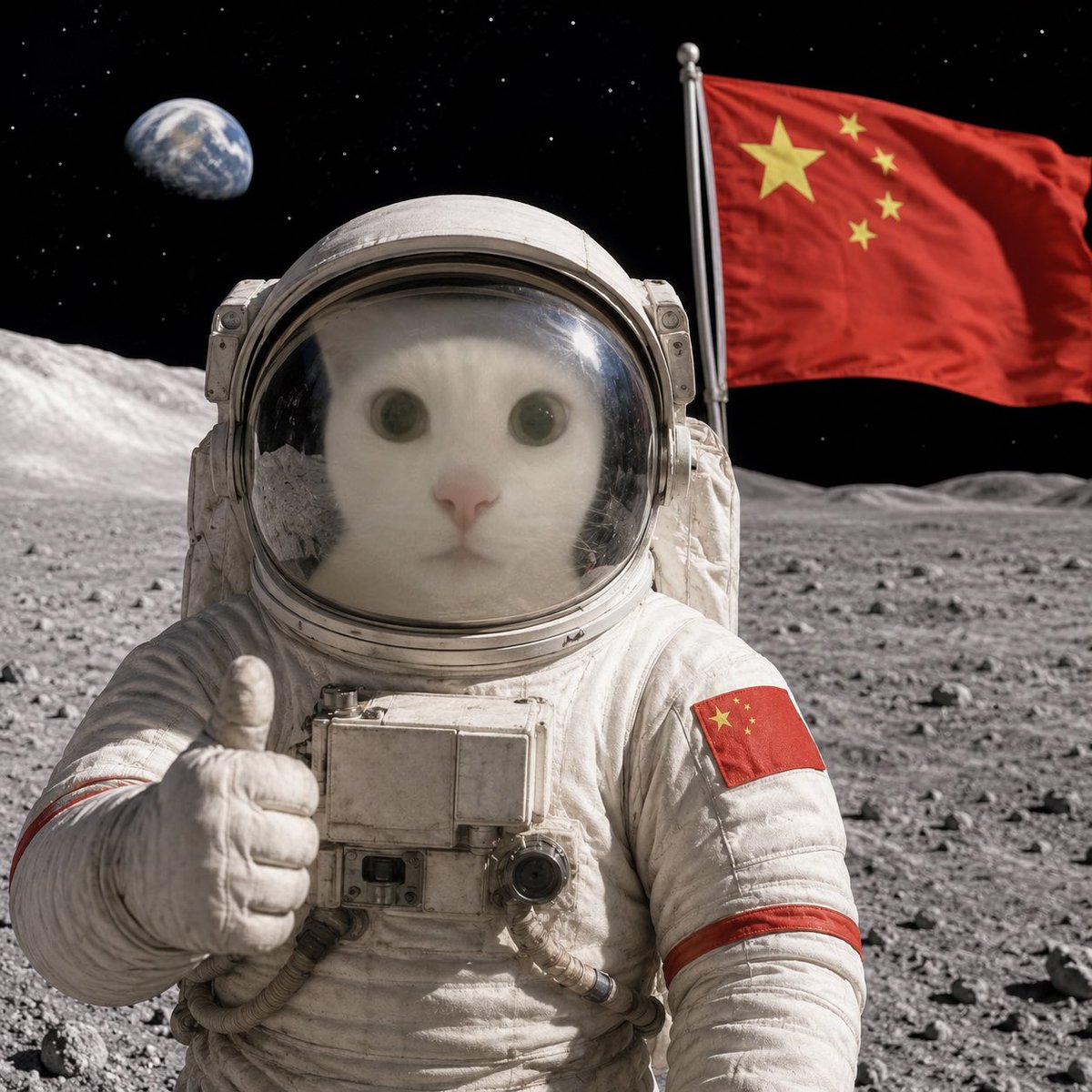 LauwuOffical's tweet photo. 中国第一，我们会让美国看看我们的实力！冲向月球！🚀🌕 https://t.co/nL8SWDpWCo