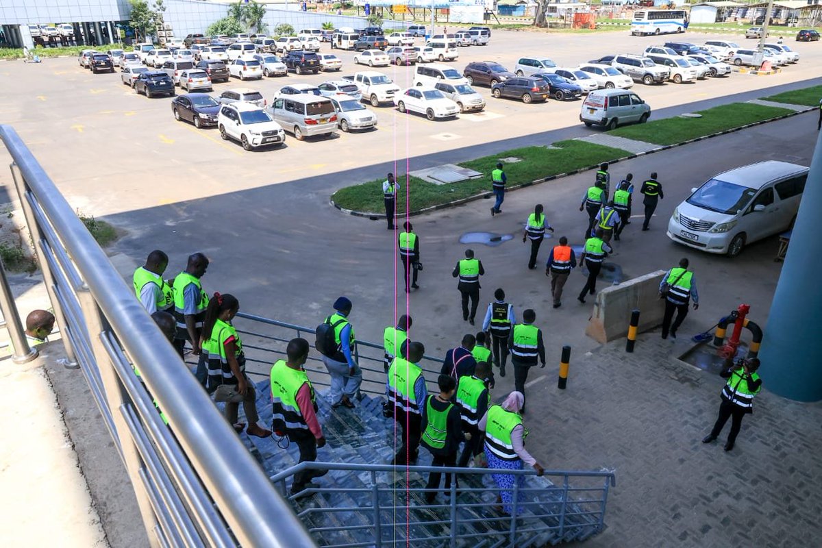 UgandaCAA's tweet photo. PICTORIAL: MEMBERS OF PARLIAMENT GUIDED TOUR OF FACILITIES AT ENTEBBE INTERNATIONAL AIRPORT https://t.co/sLVl9u459s