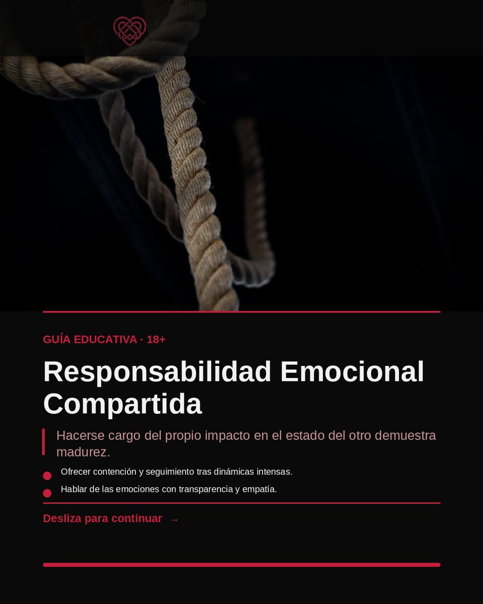 BDSMcomunidad's tweet photo. Identificar banderas verdes y señales de cuidado fortalece la seguridad en dinámicas adultas. Consulta la guía informativa en nuestra web. · 18+ https://t.co/9uPL2EPZHS