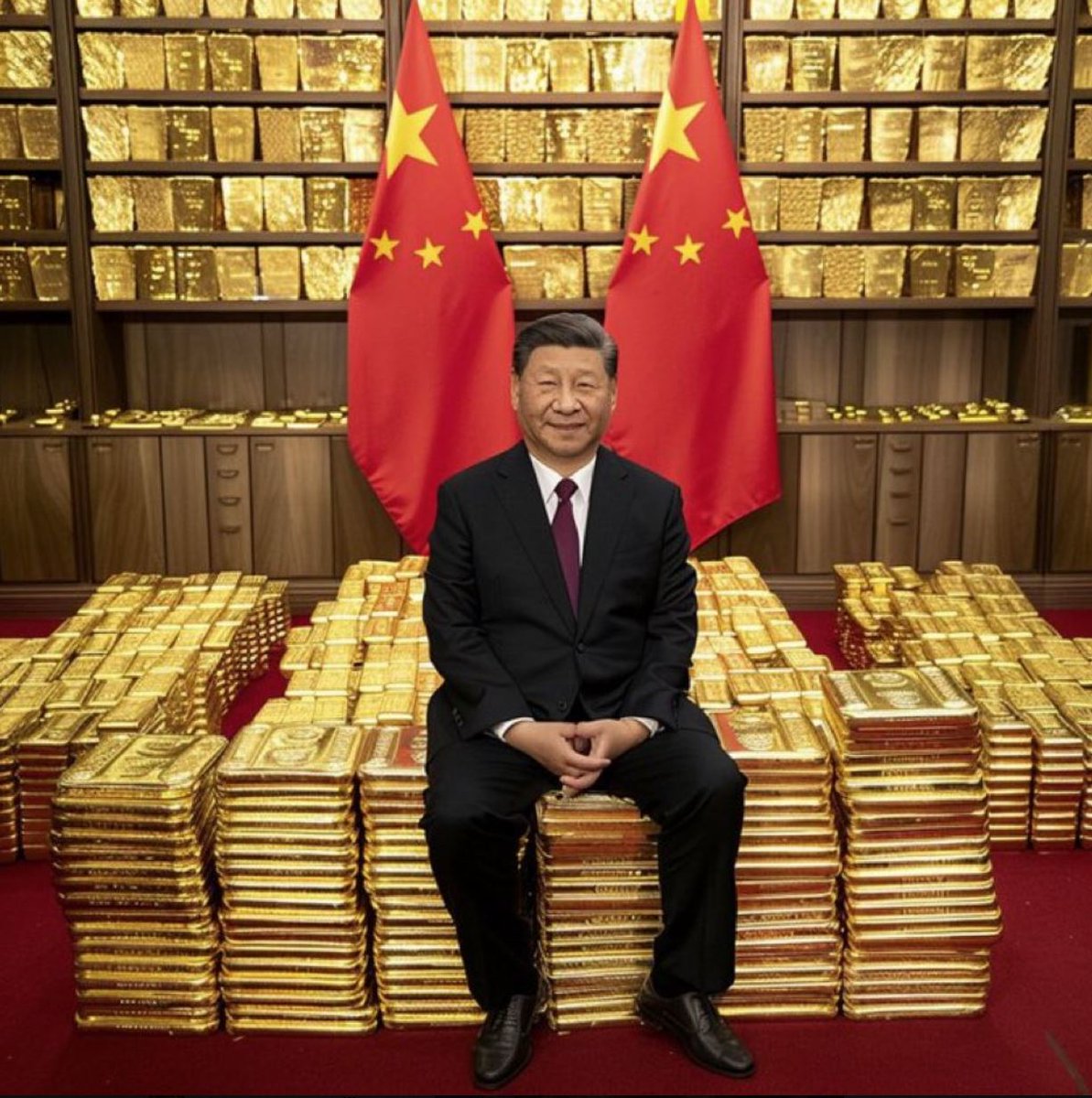 Nostre_damus's tweet photo. CIA uncovers Chinese plot to just sit back and accumulate Gold https://t.co/nunTCuynif