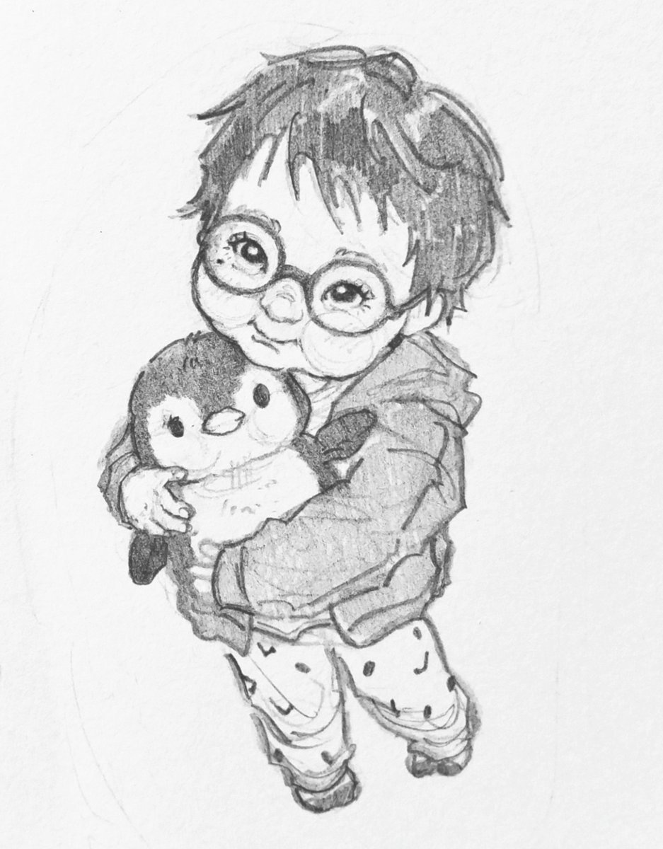 wingsseni's tweet photo. thank you, he loves the plushie 🐧<3 https://t.co/cdFnw3cSZr