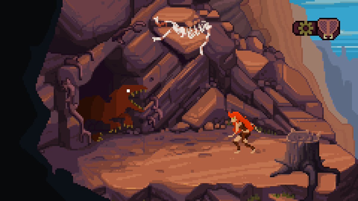 ramosbueno9150's tweet photo. Inspirado em Machinarium e Planet of Lana, o adventure point-and-click Theropods já está disponível no Steam e GOG! Uma aventura pré-histórica sci-fi totalmente sem diálogos e com artes feitas à mão.

@Critical_HitPR @GOGcom @DionousGames