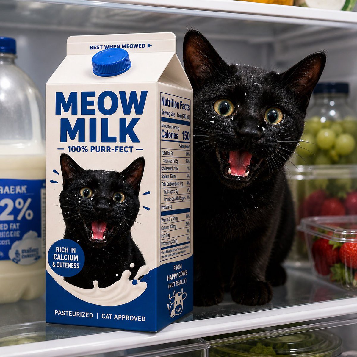 CuteManta233's tweet photo. "look who i found in the fridge" https://t.co/e3cZba2qbj