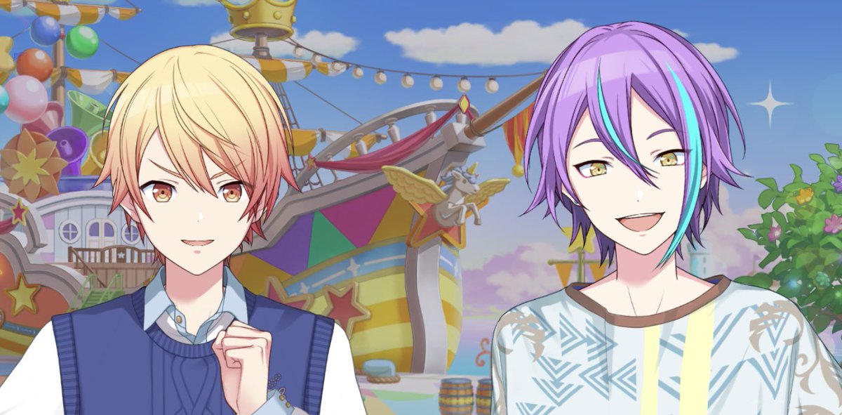bokuhabakudan's tweet photo. エリア会話見てただけなのに二人とも何故かずっと口開けててこの違いに萌えなさいと示唆されているようでした（萌えます）
デフォルト口ちっちゃい🌟と大きい🎈　そしてリアクションがデカい🌟と驚きは顔に出にくい🎈 https://t.co/OVBxFoq7vi