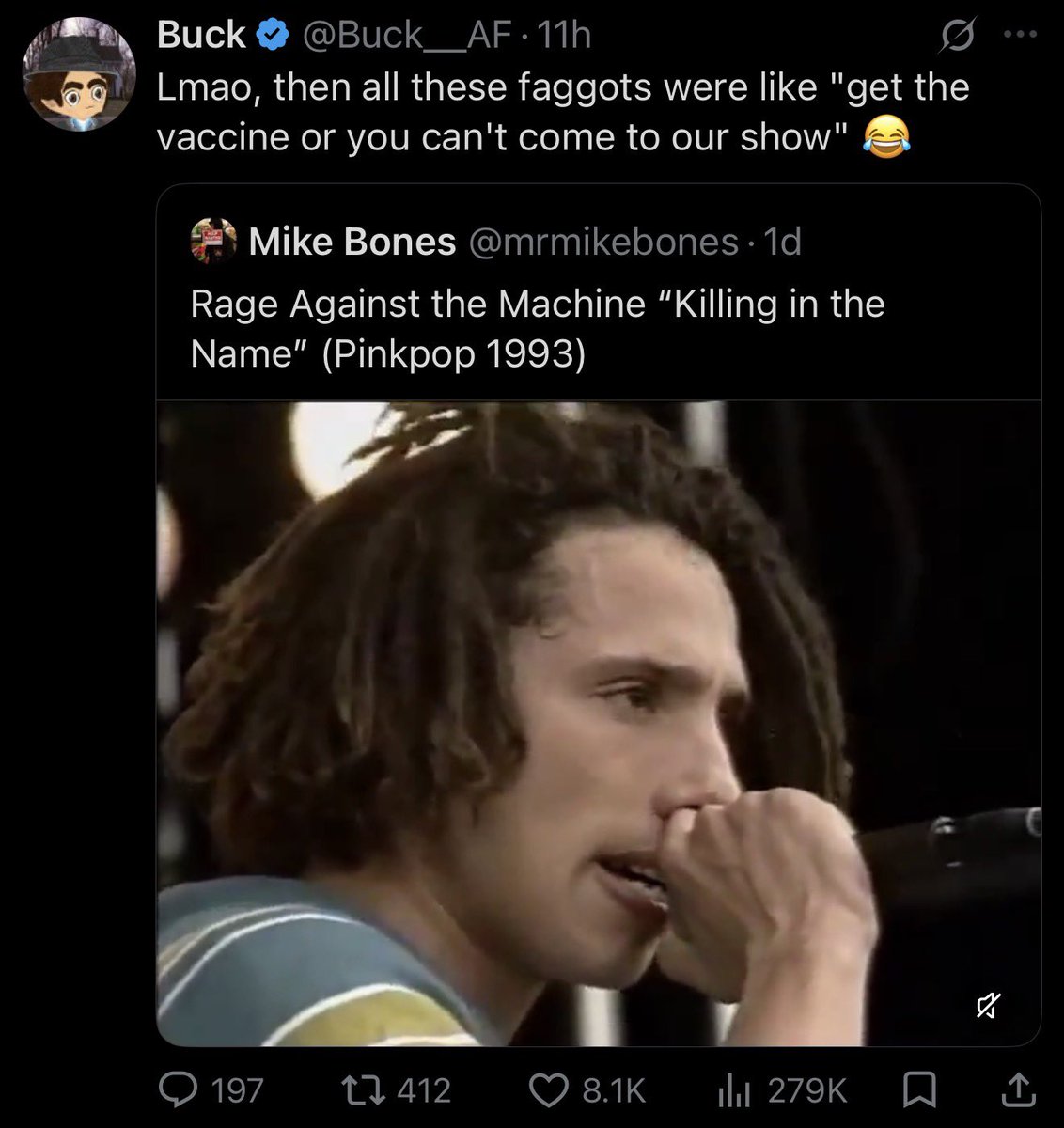 esjesjesj's tweet photo. Yeah because this song is about American law enforcement being filled with fucking Nazis and not about common sense public health initiatives https://t.co/n3qq0gMk8r