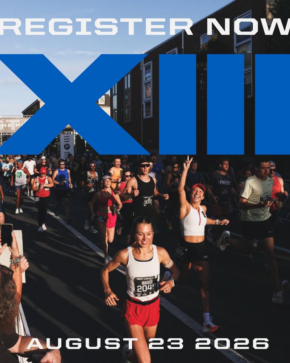 marksquillaphl's tweet photo. Ready, set, South Street! 📷

@thephilly10k is back for year 13! Take on 6.2 miles through South Philly, then celebrate at the finish with live music, local vendors, and more.

Not a bad way to end a race, if you ask me!

Register: https://t.co/ita4lKIl1K https://t.co/kQSmQ0ANhX