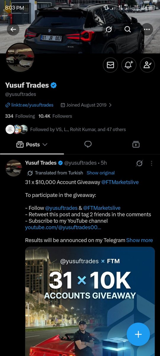 noahx0000's tweet photo. @yusuftrades @FTMarketslive @mastertradet
@nassGoh
All Task Complete  ✅ https://t.co/YNJl8szanj