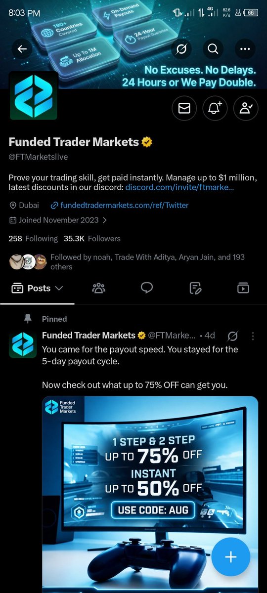 noahx0000's tweet photo. @yusuftrades @FTMarketslive @mastertradet
@nassGoh
All Task Complete  ✅ https://t.co/YNJl8szanj