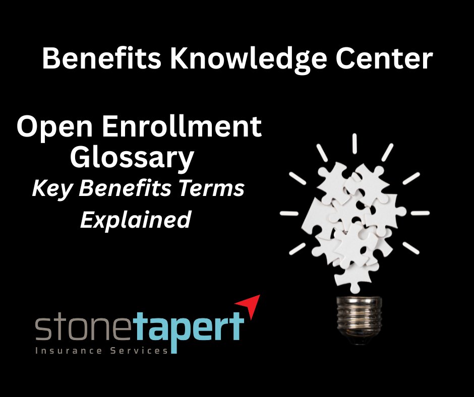 StoneTapert's tweet photo. Open enrollment terms can be confusing. The Knowledge Center on our new website includes a glossary to help explain key benefits language employees need to understand.
Visit the Knowledge Center https://t.co/wDAvACt46u & use the glossary for employee education.
#OpenEnrollment https://t.co/zFRsVIvDwz