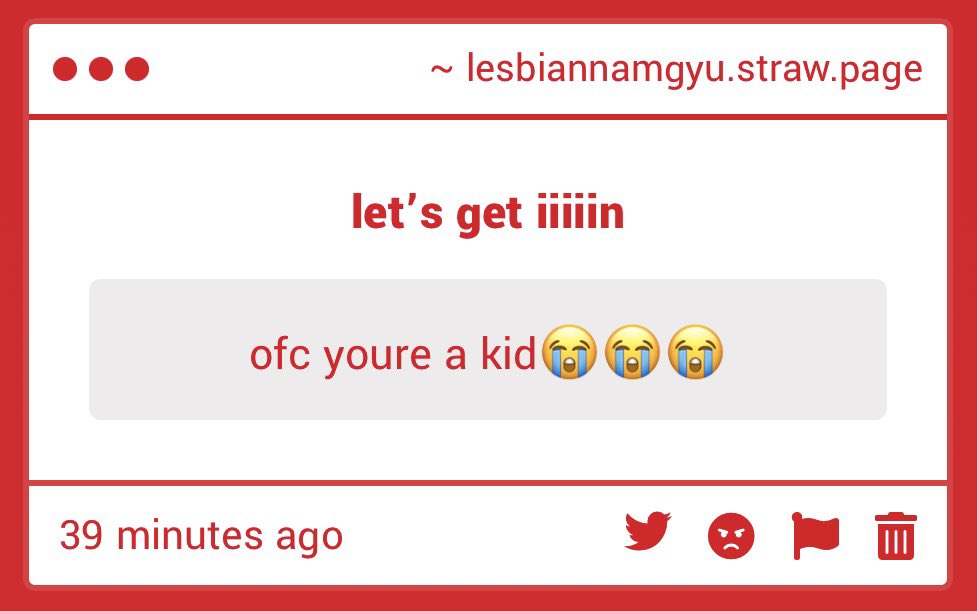 lesbiannamgyu0_'s tweet photo. saying that calling out weirdos is normal is childish apparently #rightttt 
get off my sp and get a life oh em gee https://t.co/KUDtUOjmrr