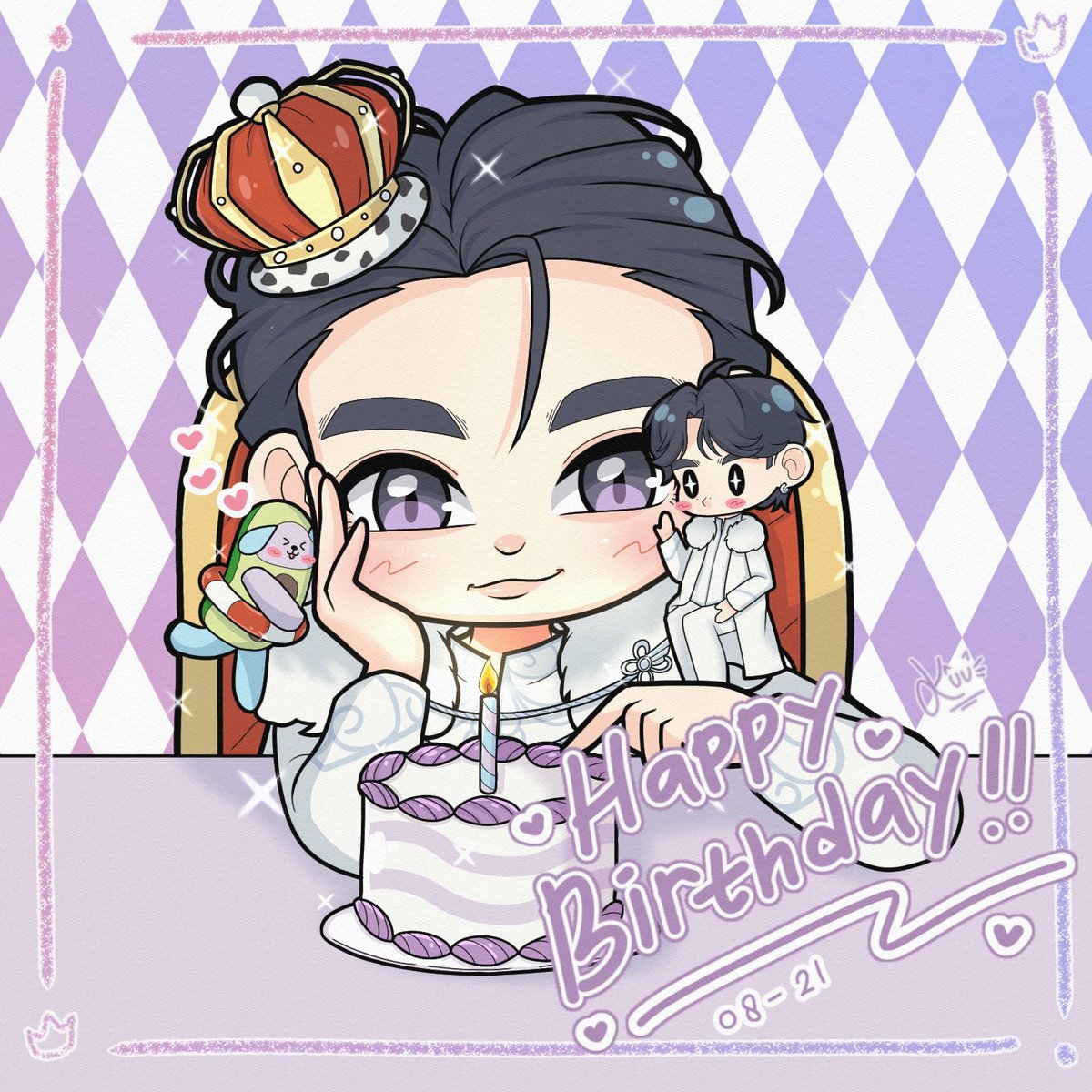 kuucingmagis_'s tweet photo. happy bday, king💜✨

#JimmyLevel32ndUnlocked
#jimmyyjp https://t.co/7GzstZALCf