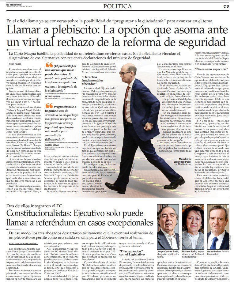 danimanouchehri's tweet photo. Kast quiere plebiscitar una reforma que le entrega poderes extraordinarios. La Constitución no permite plebiscitos a su antojo. ¿Quiere abrir esa puerta?

Abrámosla de verdad. Que puedan convocarlos también el Congreso y la ciudadanía reuniendo firmas.

Pero con una regla básica: los derechos fundamentales no se plebiscitan para recortarlos.