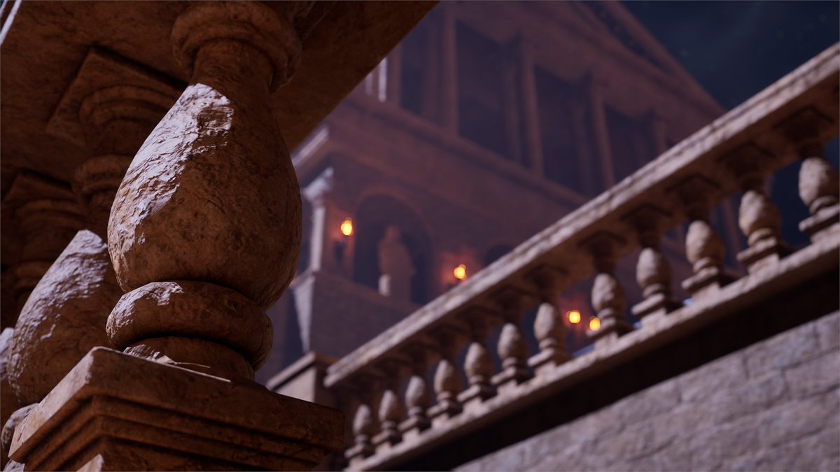 maddalodavidee's tweet photo. Roman real-time environment created in Unreal Engine 5.
Game-ready assets, materials, lighting and atmosphere.

More breakdowns on ArtStation:
https://t.co/4vKZPJuNhs

#UnrealEngine5 #EnvironmentArt #3DArt #GameArt #RealTime https://t.co/itHMPpNi2s
