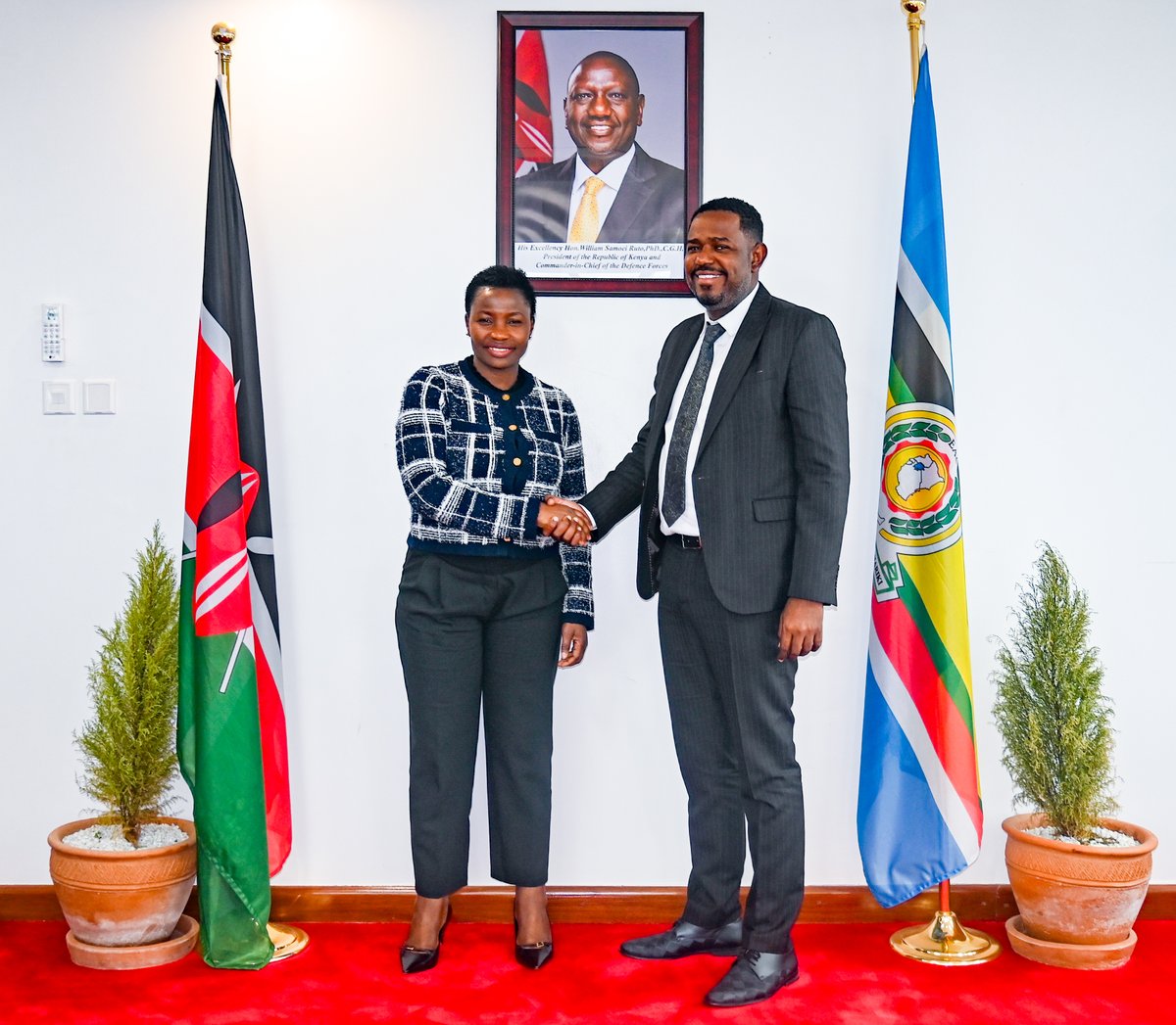 SusanAMangeni's tweet photo. This afternoon, I chaired the (@KJETProject_Ke ) Project Steering Committee meeting, co-chaired with the Principal Secretary, State Department for Investment Promotion, @PSAhassan , and brought together the Project Implementation Units, implementing agencies and the @WorldBankKenya  task team.

Our discussions focused on advancing business-enabling reforms, validating the manufacturing sector and value-chain interventions, harmonising business licensing, operationalising the Green Investment Fund, strengthening access to finance for MSMEs, improving procurement and implementation efficiency, and intensifying sensitisation so that eligible enterprises can understand and access KJET support.

As the steering committee, we have directed implementing teams to address outstanding bottlenecks, accelerate agreed actions, and remain firmly focused on delivery, ensuring that the KJET Project translates into enterprises that grow and create jobs for other Kenyans.