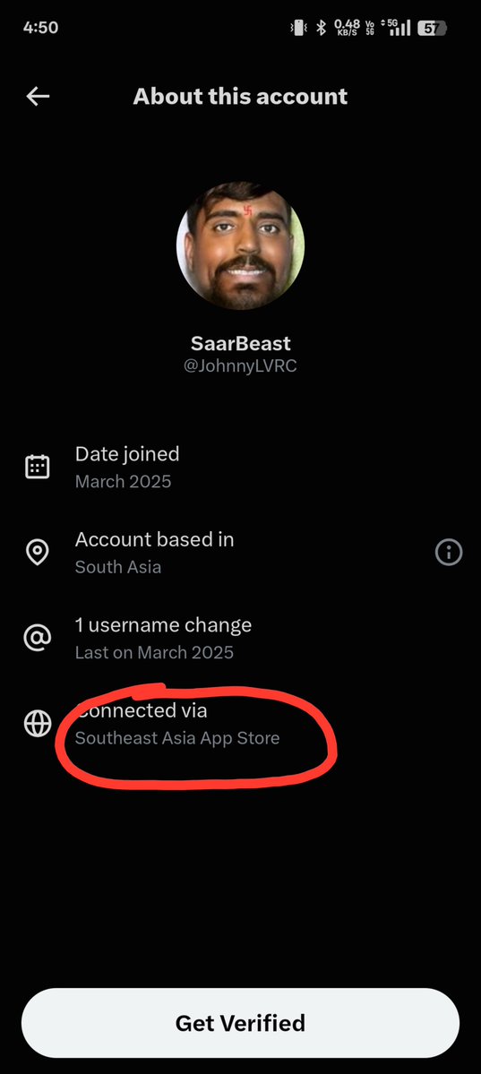 whitekillfafo's tweet photo. @JohnnyLVRC @sudojarvis @PranoySays It sounds ironic using vpn and ashamed of not  showing your country name and spread hate 🤡 https://t.co/IeosIj0meY
