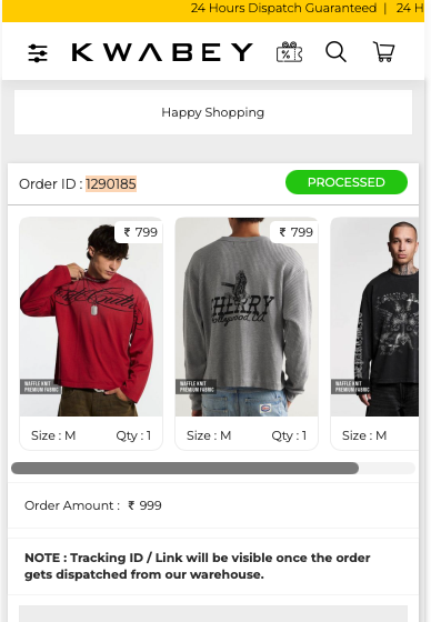 Akshay__1603's tweet photo. @Razorpay
@NCH1915
Kwabey took ₹999 for Order #1290185. No delivery, no updates, no response from support.  Either provide a valid update or refund the money immediately. This feels like a scam, do look into their company. https://t.co/YJ9IMgYuuN