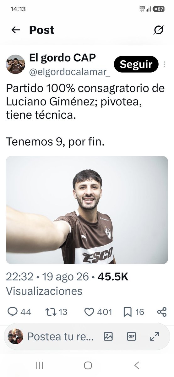 ClaudioChin0's tweet photo. Tendríamos q empezar a ver eso de xq acá no rinden y se van y son figura ..
Xq ante cualquier error o partido malo los matamos e insultamos para siempre 
Como hoy a tahiel (17 años) , como a gil hoy lo lloramos 
O fatori o otro montones .  Hay q tener paciencia mepa .. https://t.co/nLzizyUBiA