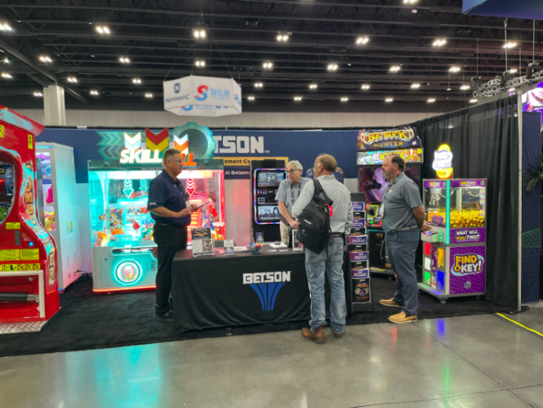 BetsonSolutions's tweet photo. It’s the final day of the Southern Amusement &amp; Entertainment Expo!

Stop by Betson Booth #516 to connect with our sales team, explore which games could be the best fit for your location, and learn more about our financing and leasing options.

#SAEE #GAMOA https://t.co/NiRIn0NGoO