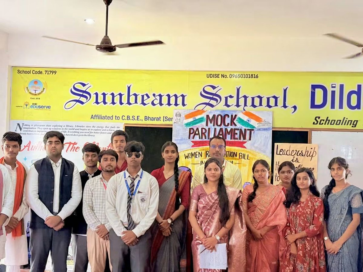 SunbeamDLN's tweet photo. AIL – Mock Parliament, Conference &amp; Role Play ✨🌈✨🌈

An engaging and enriching AIL (Art-Integrated Learning) activity was conducted by the talented students of Class XI, Sunbeam School Dildarnagar through Mock Parliament, Conference and Role Play. https://t.co/t8l0HNHrZb