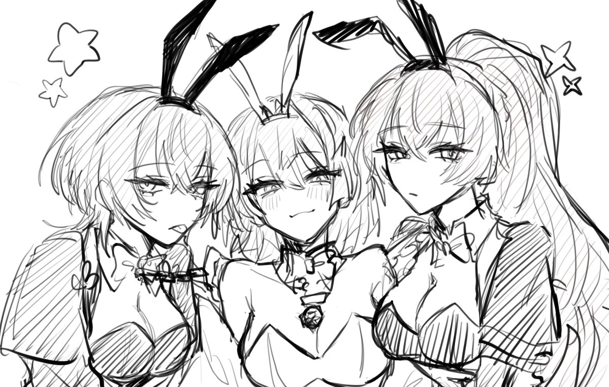 NgNqkd's tweet photo. バニーの日らくがき
#あうとロウ  #すけるべ  #楽屋のマナー https://t.co/h1rBHEb8QV