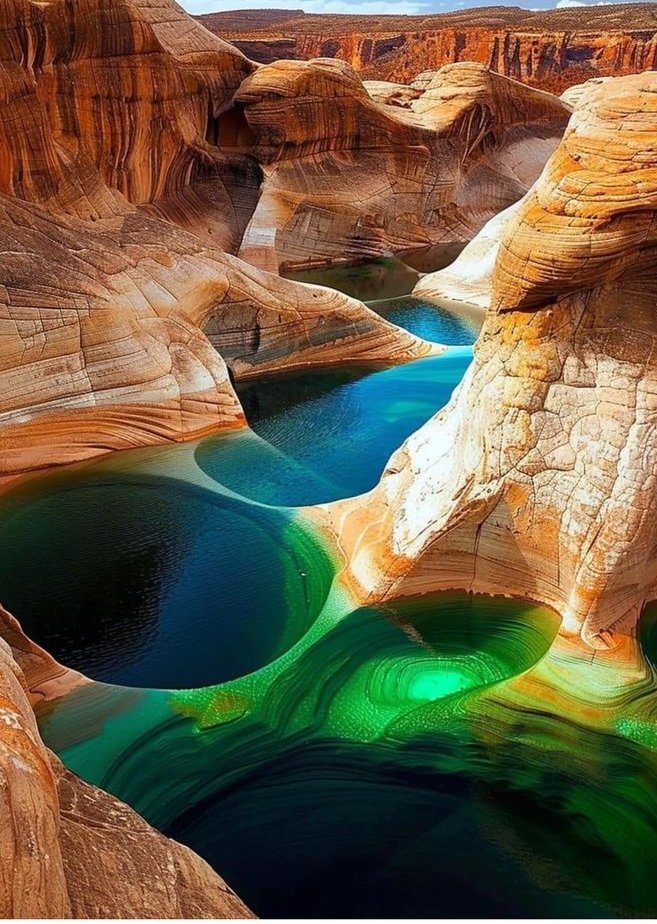 ab_cd_1235's tweet photo. Reflection Canyon in Utah 🇺🇸 https://t.co/Gut32bNje6