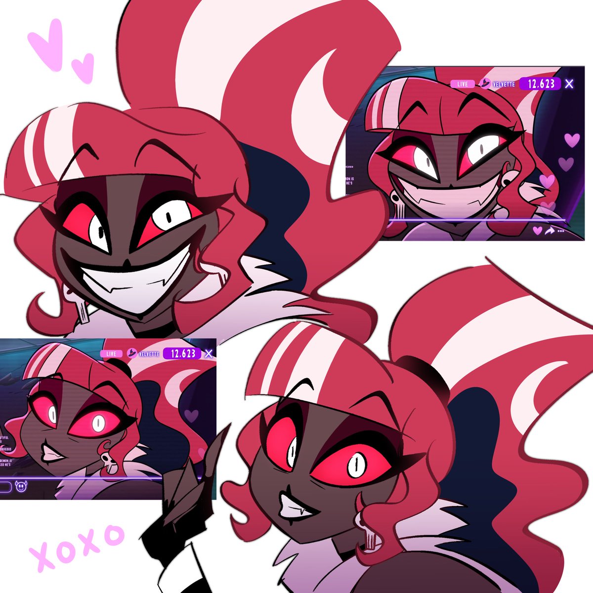 kiwipoplin's tweet photo. I love her expressions here 💜 https://t.co/n6SGGJgr0f