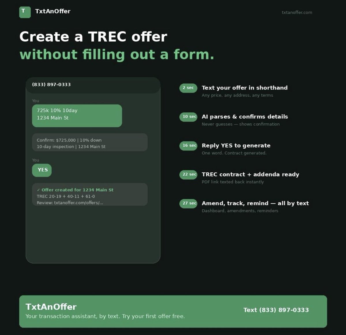 TxtAnoffer's tweet photo. 30 seconds. That’s all it takes. https://t.co/UnwxNAqIHD