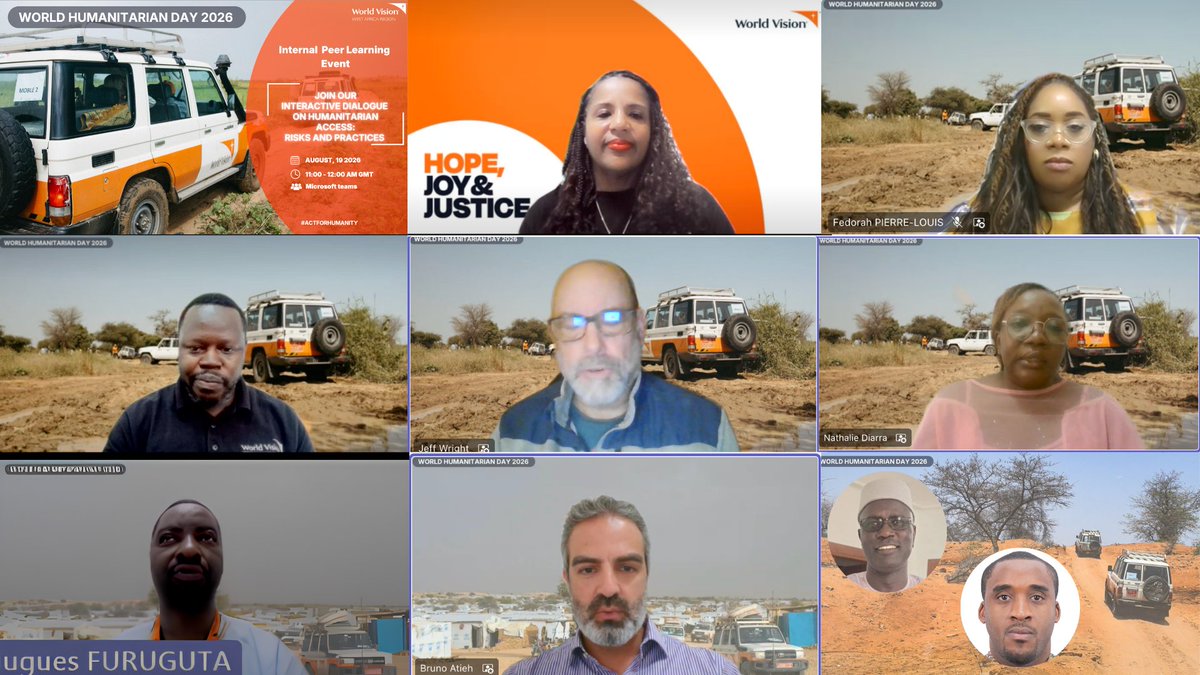 carla_denizard's tweet photo. Humanitarian access doesn’t start with a road. It starts with trust.
As we marked #WorldHumanitarianDay, colleagues from #Mali, #CAR and #Chad shared a powerful reminder: access is built through dialogue, partnerships and strong relationships with communities.
#HumanitarianAccess https://t.co/n9U7Y1d2Xj