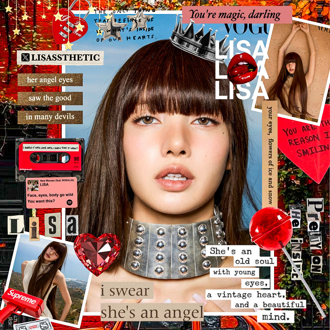 LISASSTHETIC's tweet photo. THE VOGUE GIRL https://t.co/Zl5HliLQKv