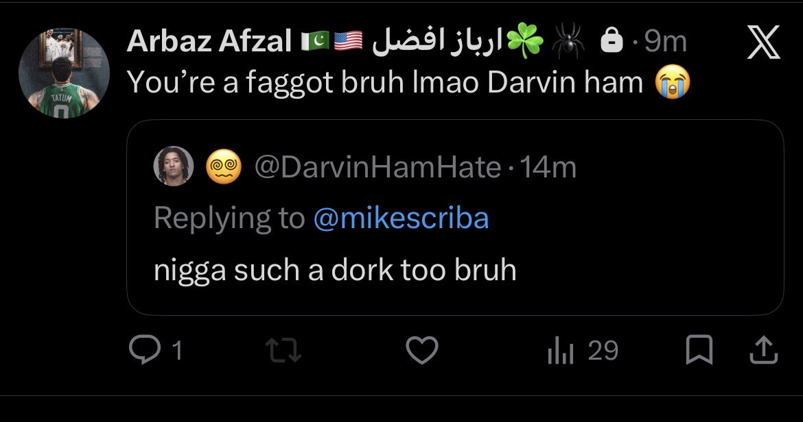 DarvinHamHate's tweet photo. protect that profile then boy https://t.co/zH4NYDlL8H