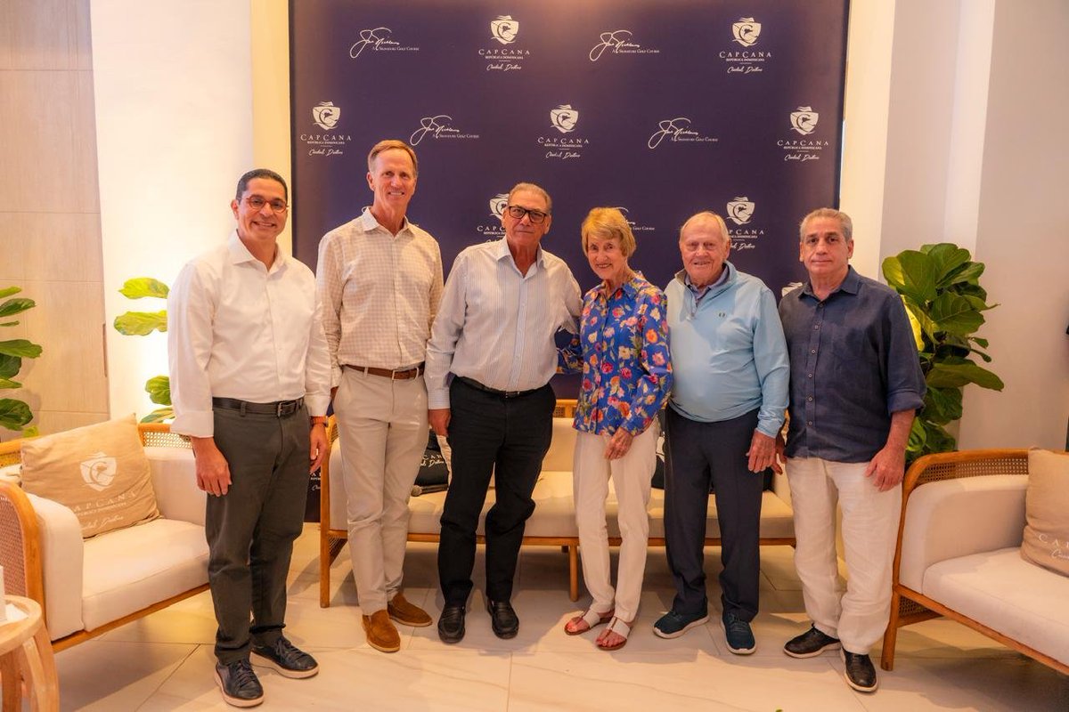 golfrd's tweet photo. 🏌️‍♂️ Jack Nicklaus regresa a Cap Cana para dar seguimiento a **Las Iguanas Golf Course**, su nuevo diseño bajo Jack Nicklaus Signature Design. Los primeros 9 hoyos ya están en operación y la apertura total está prevista para primavera de 2027. ⛳️

#CapCana #Golf https://t.co/kzNkxWrD0e