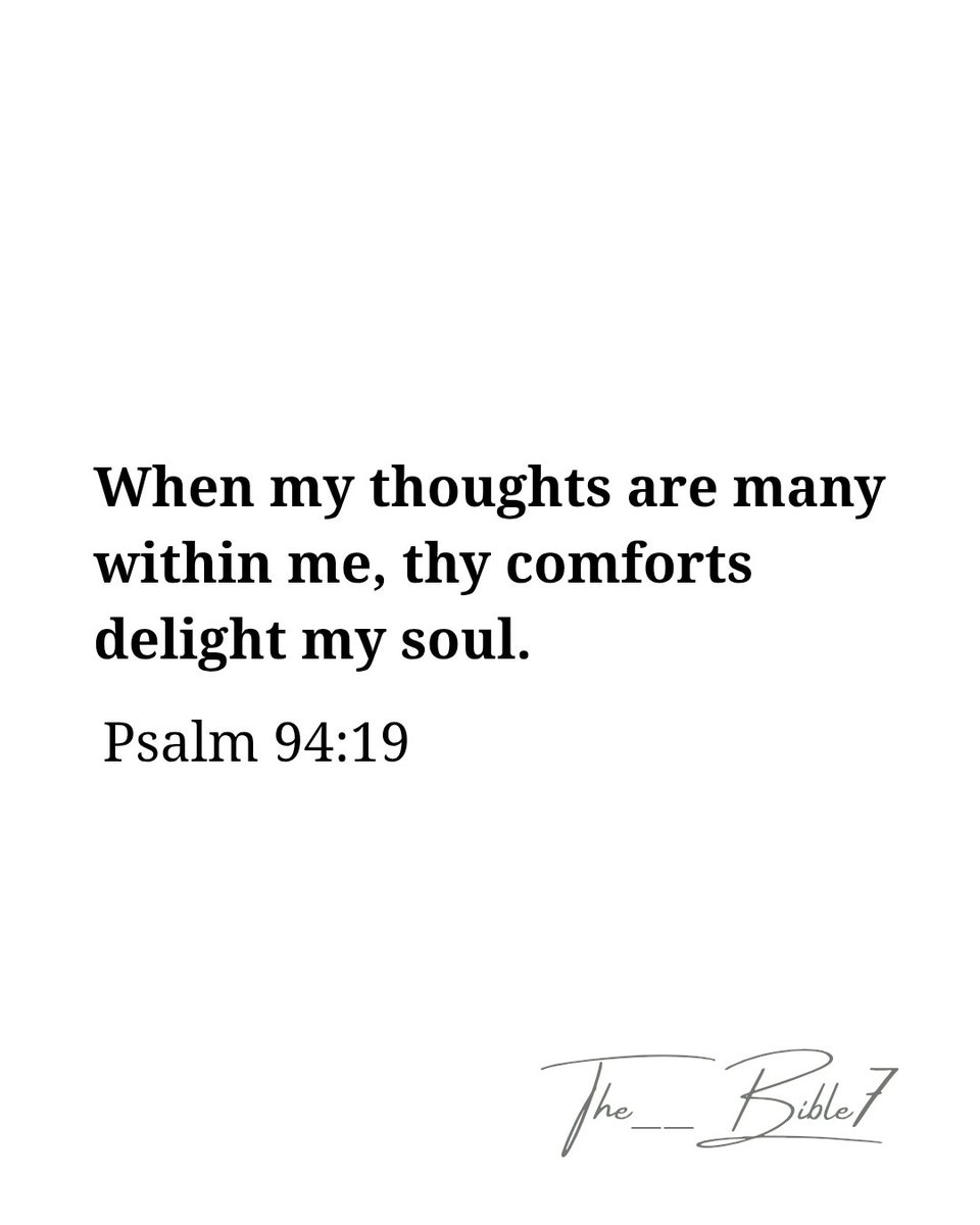 The__Bible7's tweet photo. Psalm 94:19 https://t.co/CNThdwrJJY