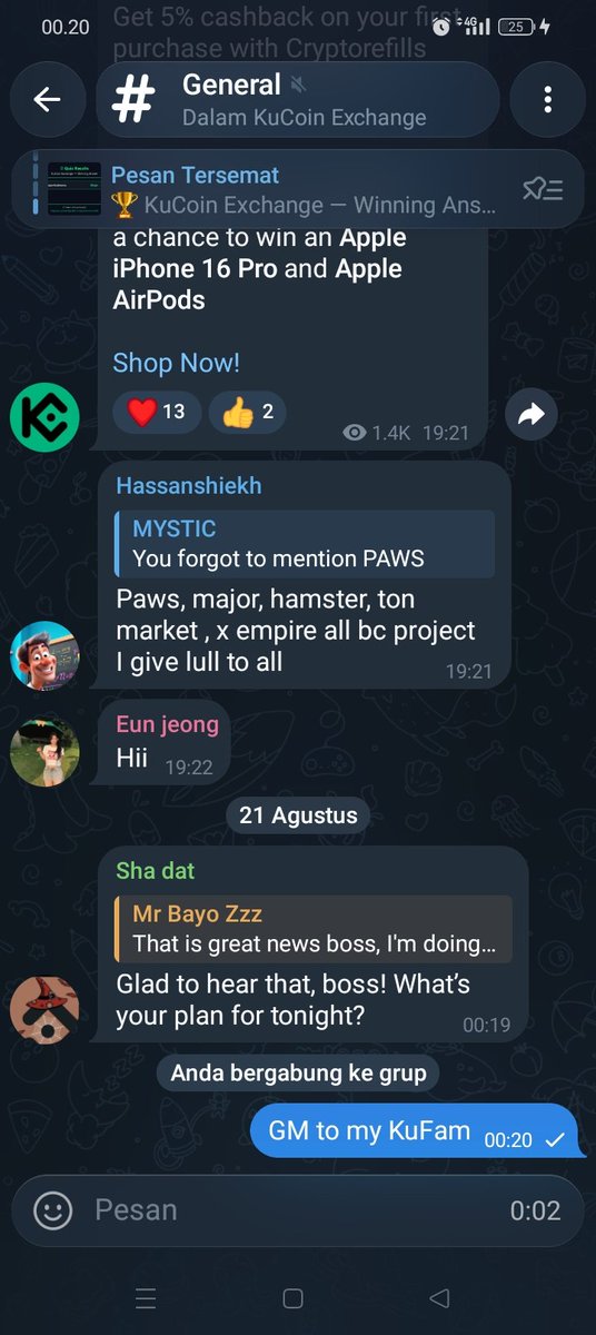 oxcry34's tweet photo. @Bang_Garrx @kucoincom #KuCoin https://t.co/xjofDwvVdX