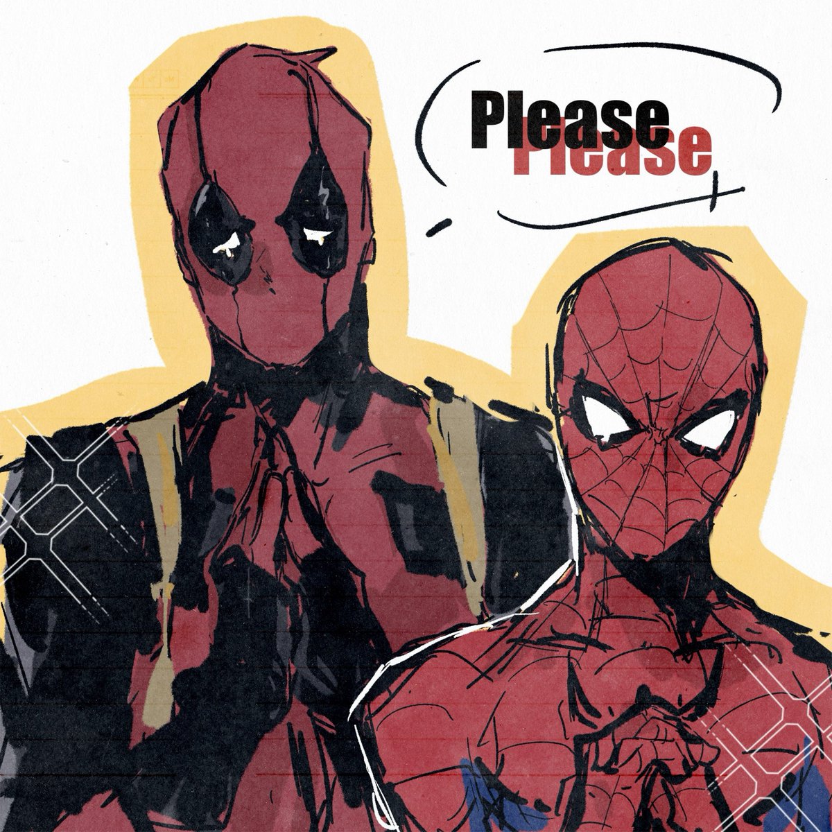muli2044's tweet photo. #spideypool https://t.co/3yyKlrTpQh