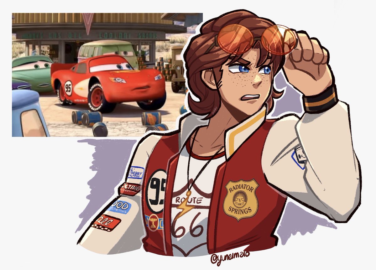 yuneim210's tweet photo. What is he looking at?🤔
#pixarcars #cars #lightningmcqueen https://t.co/lBfoz0pXQ0