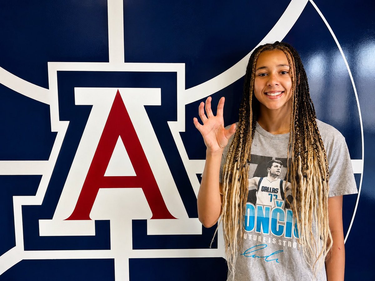 CourtVision2030's tweet photo. Grateful for the opportunity to attend the University of Arizona Women’s Basketball Elite Camp! 🐻⬇️

Thank you @ArizonaWBBall and the entire coaching staff for an amazing experience. 

#ArizonaWBB #BearDown #GirlsBasketball #WomensBasketball #BasketballRecruiting 
#classof2030 https://t.co/A4GOYoNHwz