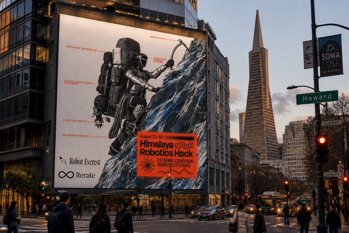 ibos_elsa's tweet photo. What the marketing team thinks our budget looks like

Himalaya Robotics Hack 🤖⛰️— extreme-condition robotics, SF Aug 29–30

still a few spots available ↓
[https://t.co/nJ6lGsdHQY] https://t.co/19errozSd9