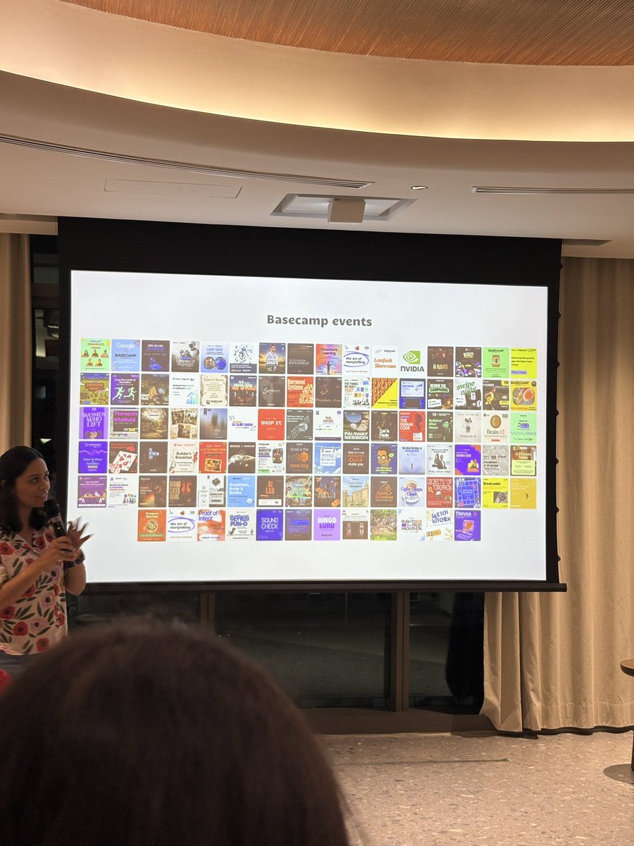 VinayakGavariya's tweet photo. kudos to @ElevCap and @amruthajalihal for successful Basecamp and running 100 events in a week.

crazy energy and execution. https://t.co/kpoc9Lbuxw