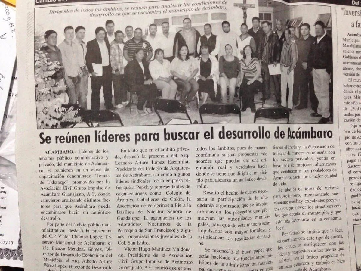 Ricardozr7's tweet photo. Desde hace más de 15 años hemos estado trabajando cerca de la gente, escuchando y gestionando por Acámbaro.
Esto no es de hoy… es un camino que seguimos construyendo. 💙 https://t.co/YX2GLBVgQc