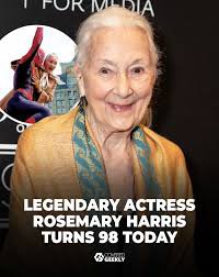 sholajegede247's tweet photo. A legend indeed happy birthday to rosemary Harris for those who watch movies can you remember aunty May in Spiderman 2002 she clocks 98 today https://t.co/zjMRZw8Q3W